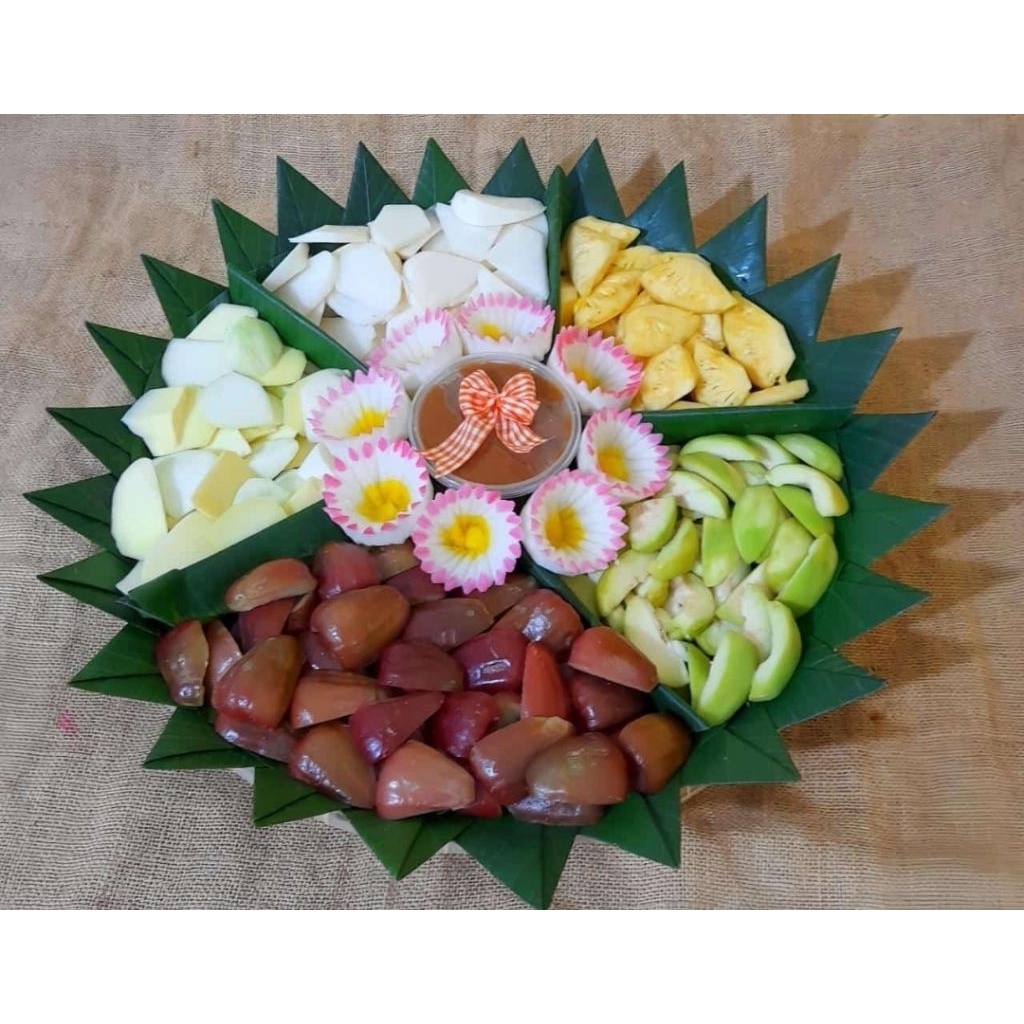 

Tampah rujak buah / Paket rujak buah / 10 Porsi / Bj food