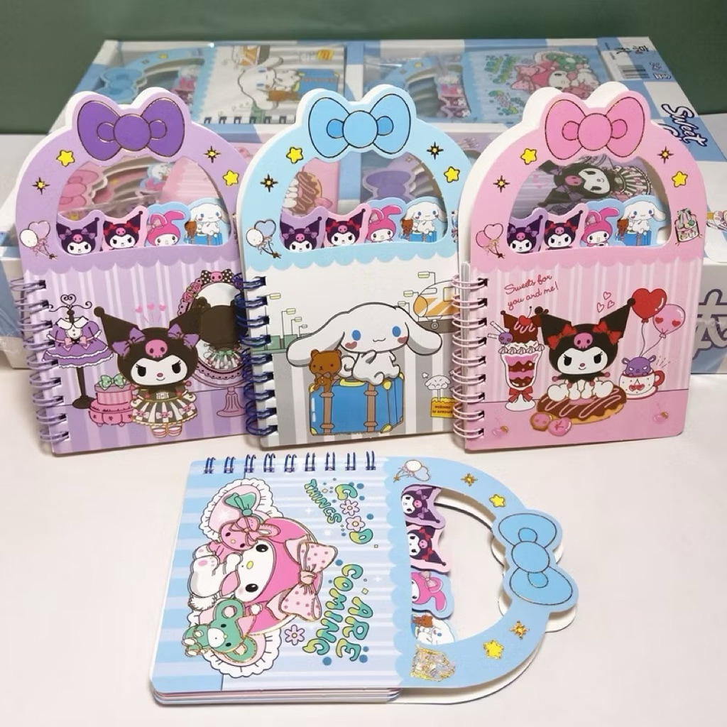 

Memo keranjang Sanrio / note book lucu sanrio