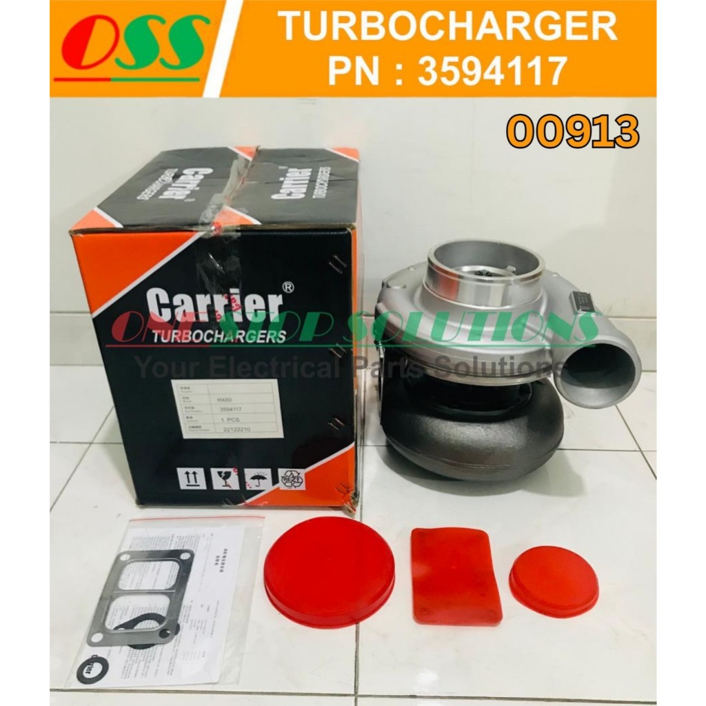 TURBOCHARGER TURBO CHARGER CUMMINS HOLSET GARRET HX80 PN 3594117