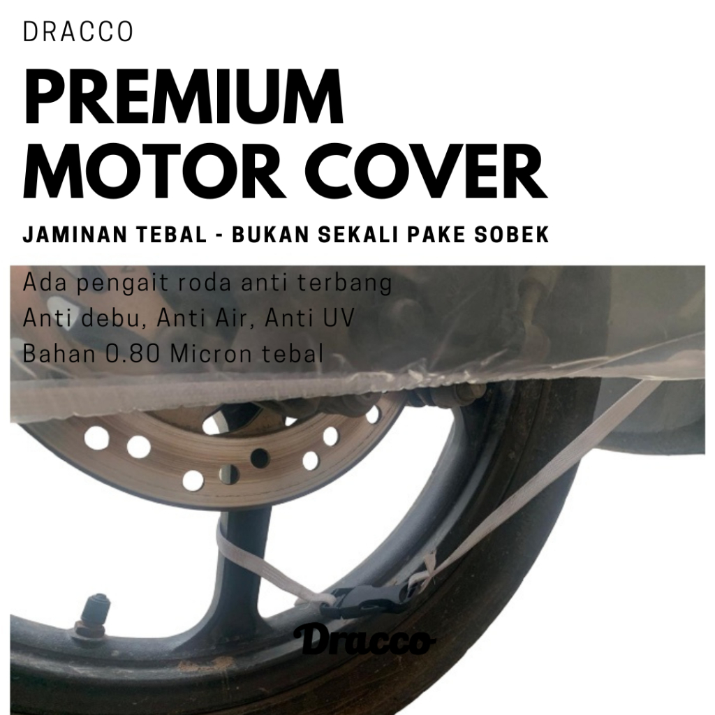 "Jual Produk Sarung Cover Motor Vespa Elettrica Listrik 50-125cc Waterproof Premium DRACCO Anti