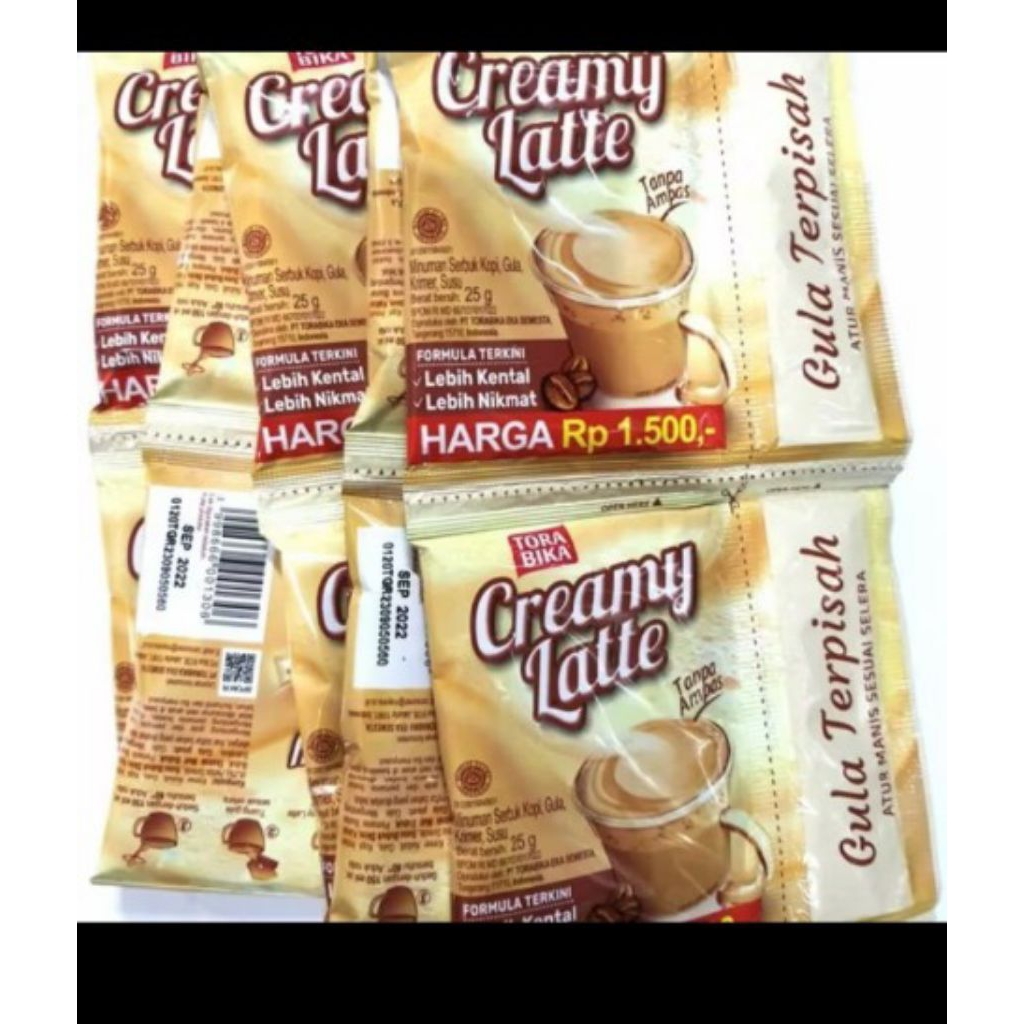 

TORABIKA Creamy Latte 10 PCS