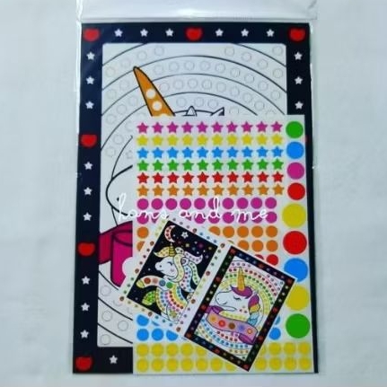 

Sticker Stiker Kreativitas Menempel dan Mewarnai