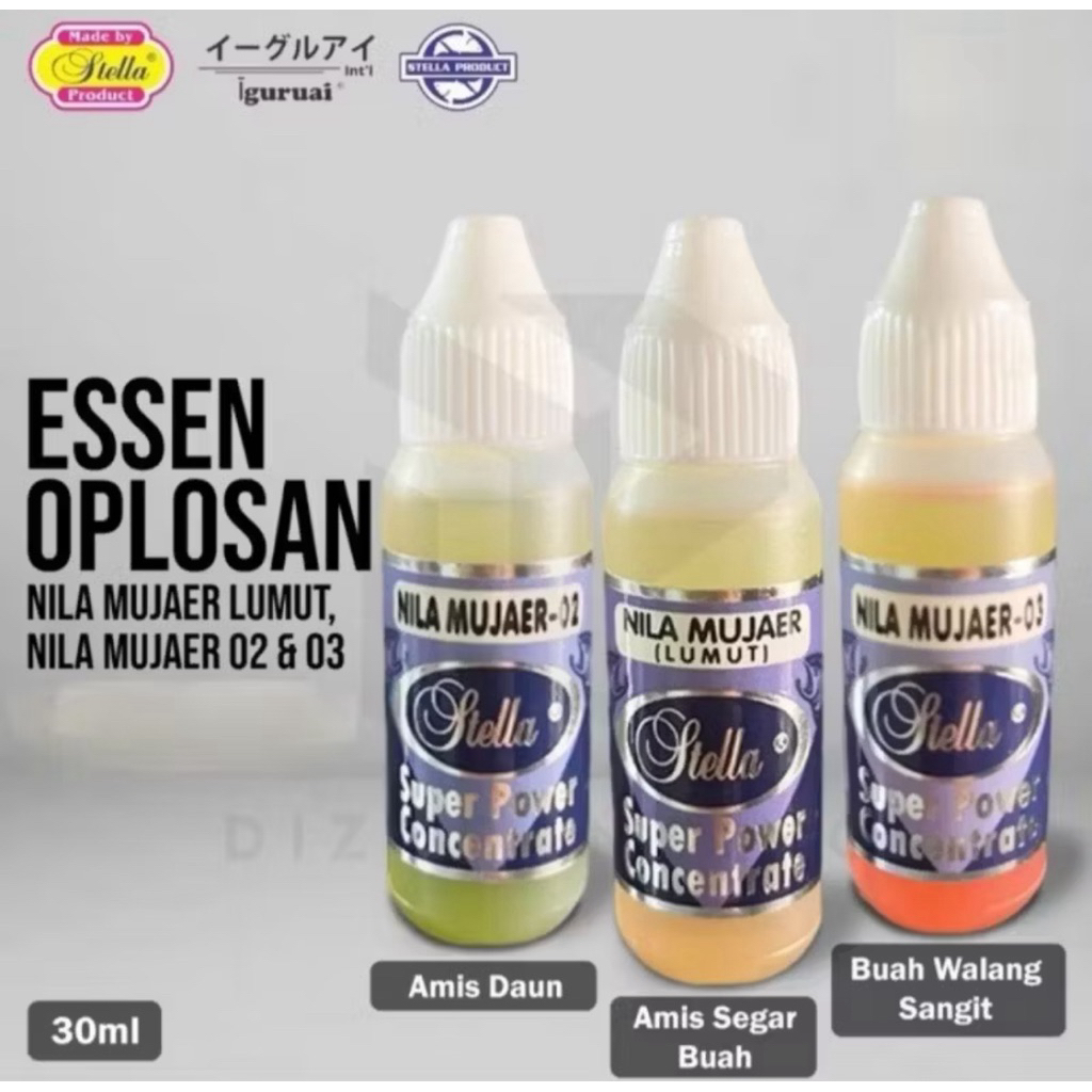 essen stella mujair nila umpan lumut