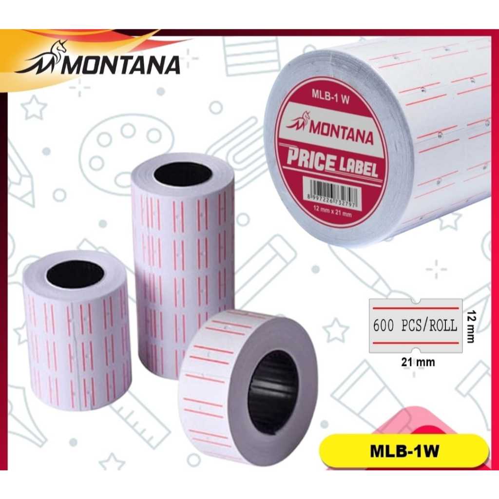 

RK LABEL HARGA JOYKO 1 LINE ( 1 pak )