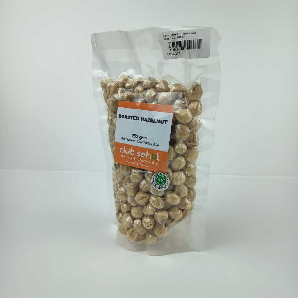 

Club Sehat Roasted Hazelnut 250Gr Kacang Hazelnut Panggang