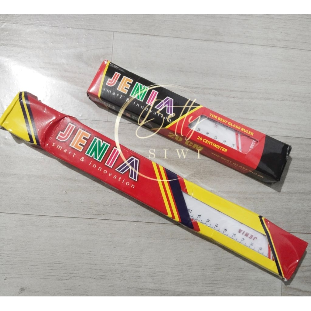 

[1PCS] Penggaris/ruler JENIA 20 dan 30 cm