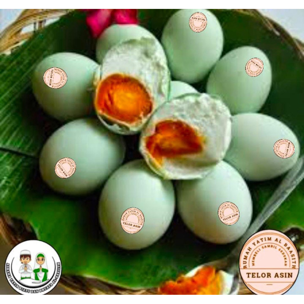 

telur asin Masir homemade rumah yatim al baasith