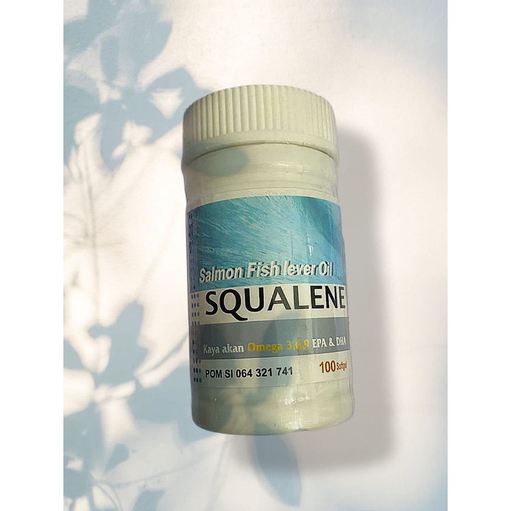 Salmon fish lever Oil ( SQUALENE )  Minyak ikan