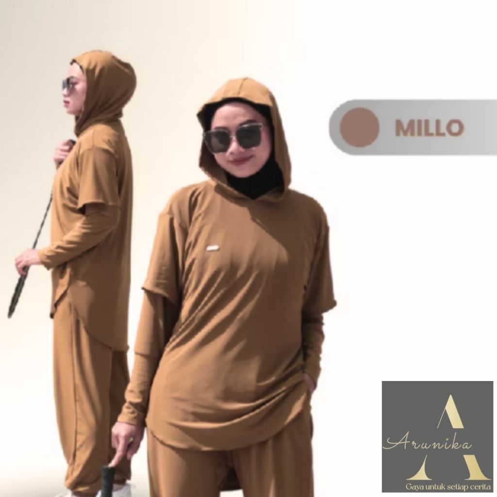 Arunika Set Baju Olahraga Muslimah