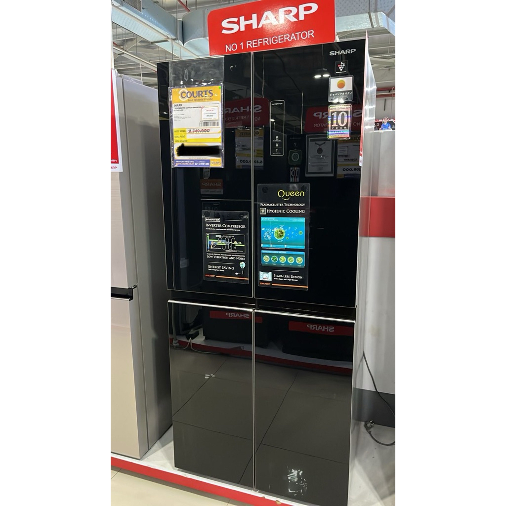 KULKAS MULTIDOOR SHARP SJ-IF51PG-BK