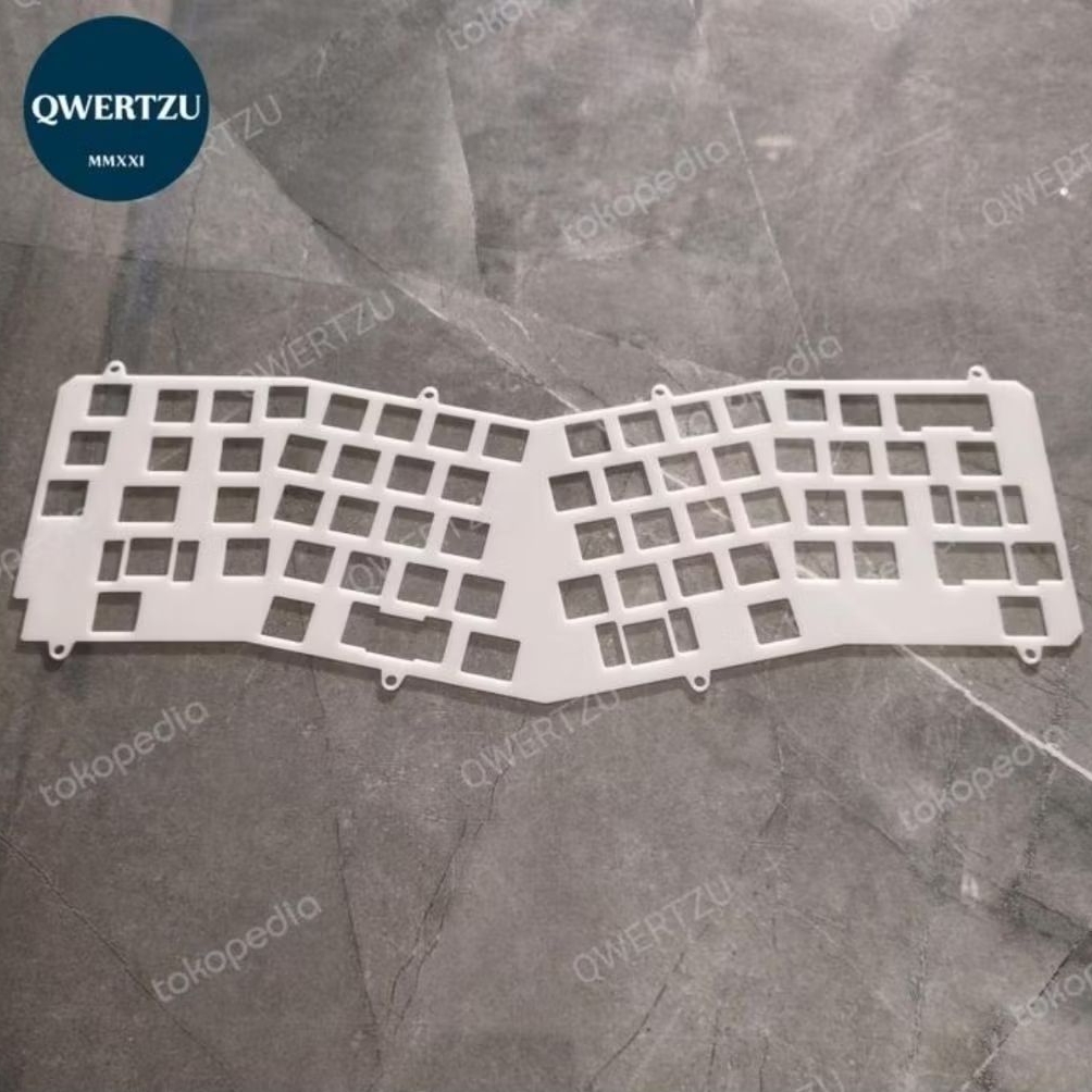 Universal / Standard Plate for OG Alice Layout - POM Plate (Kompatibel untuk: Cendrawasih Alice, Aqu