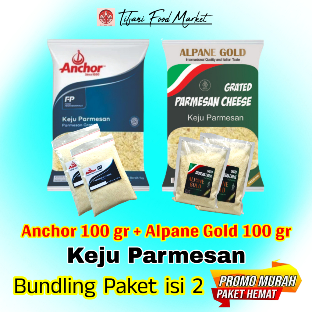 

[Anchor + Alpane gold] Keju Parmsan Premium Cheese