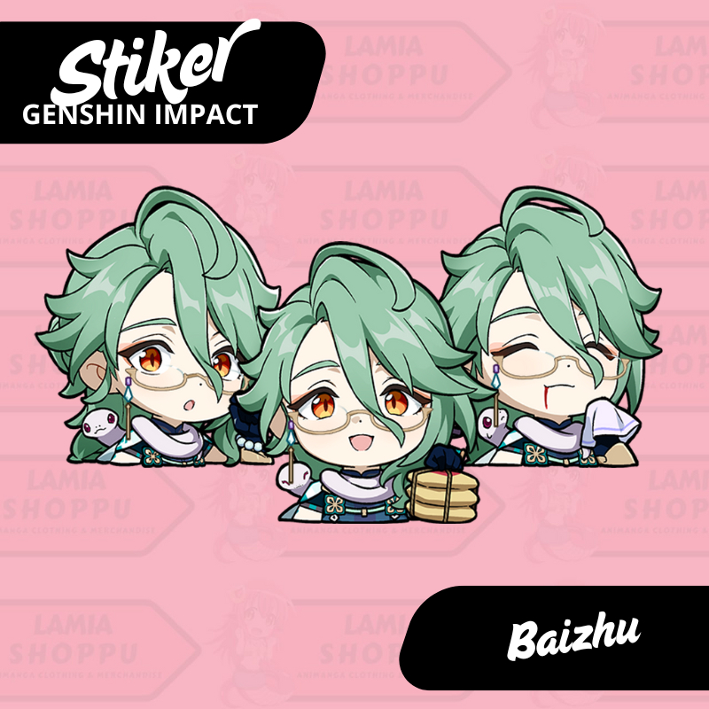 

Sticker Genshin Impact Baizhu | Stiker Baizhu Genshin | Sticker Baizhu GI