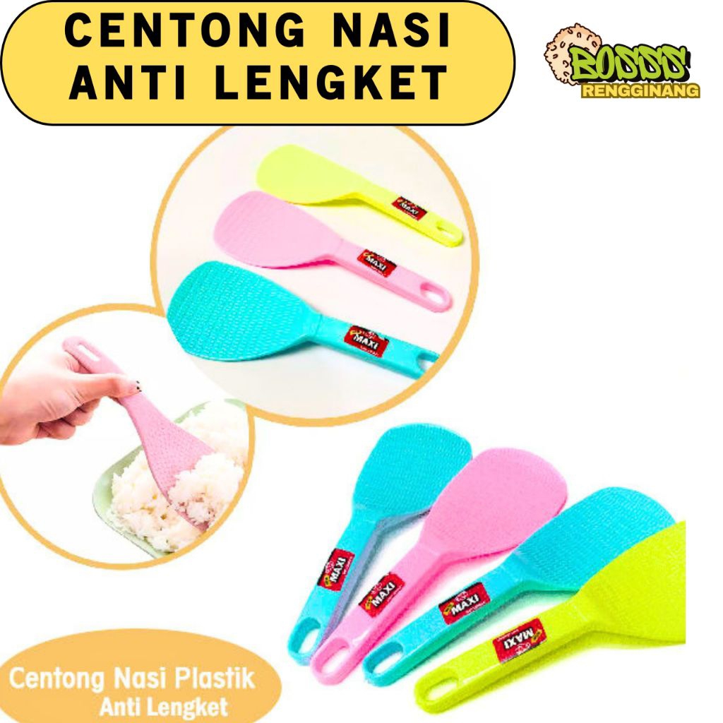 1 Pcs centong nasi anti lengket | centong nasi murah | centong anti lengket | centong nasi | centong