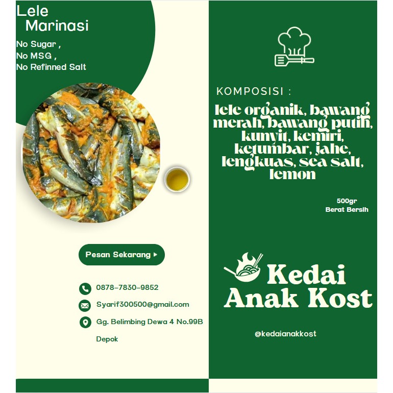 

Olahan Lele Organik dengan Rempah Pilihan by KAK