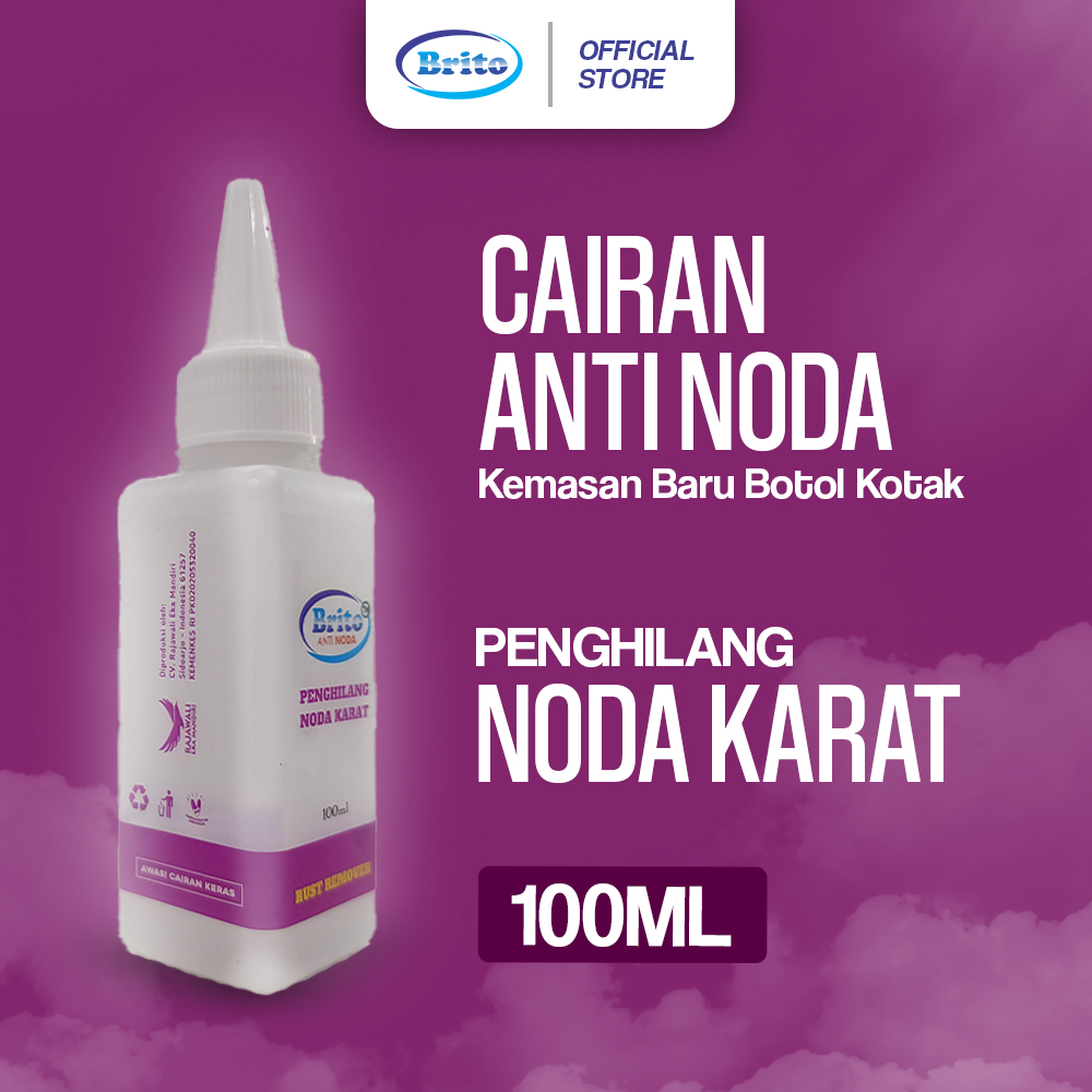 Brito Penghilang Noda Karat Pakaian - 100ML