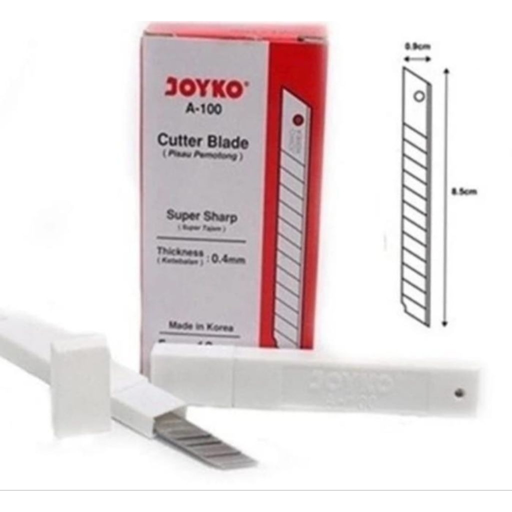 

isi cutter joyko A100/ isi cutter kecil joyko / isi cutter perpak
