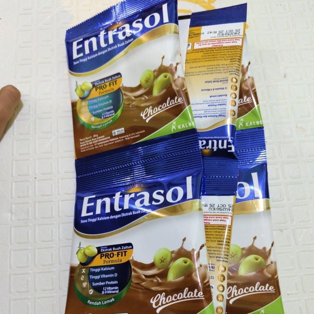 

SUSU ENTRASOL COKELAT SACHET 1RENCENG ISI 10PCS