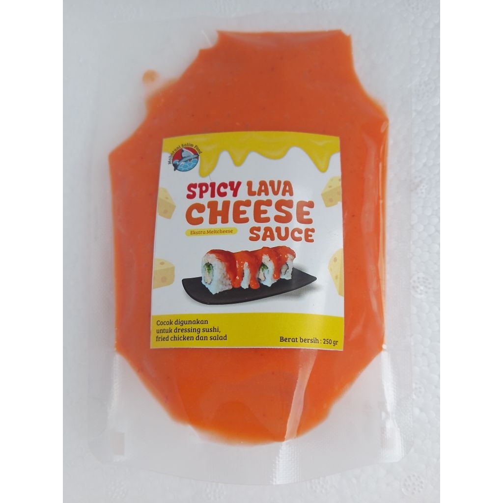 

Spicy Sauce lava/Sauce Cheese/Sauce keju | Premium/ekstra melt cheese