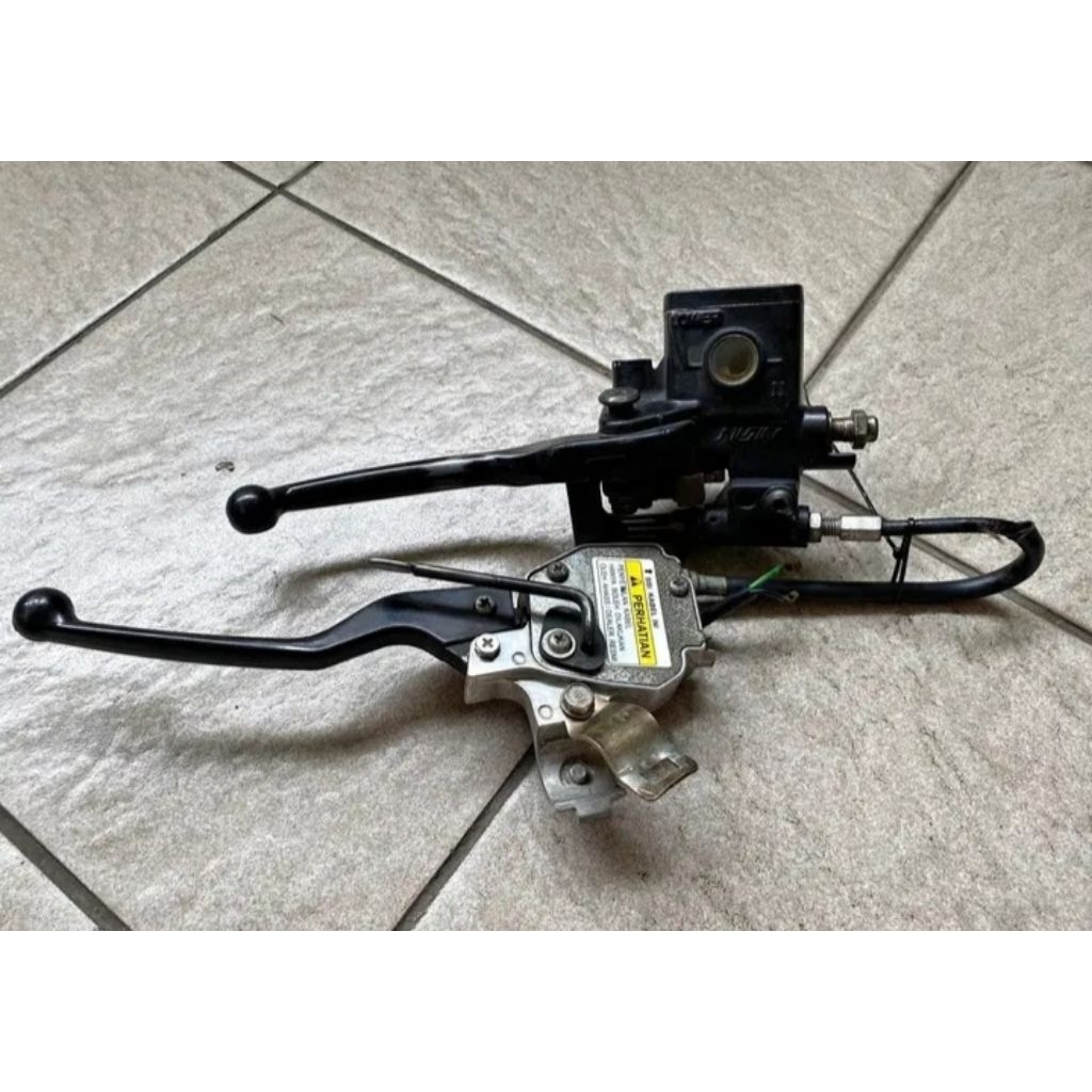 Master Rem Combi Brake Kana Kiri 1Set Honda Vario 125/150 Led Old Seken Original Copotan