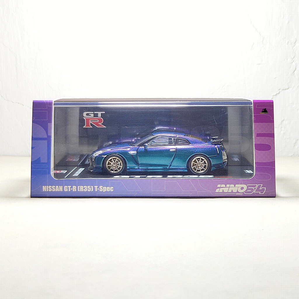 INNO64 NISSAN GT-R R35 T-SPEC MIDNIGHT PURPLE