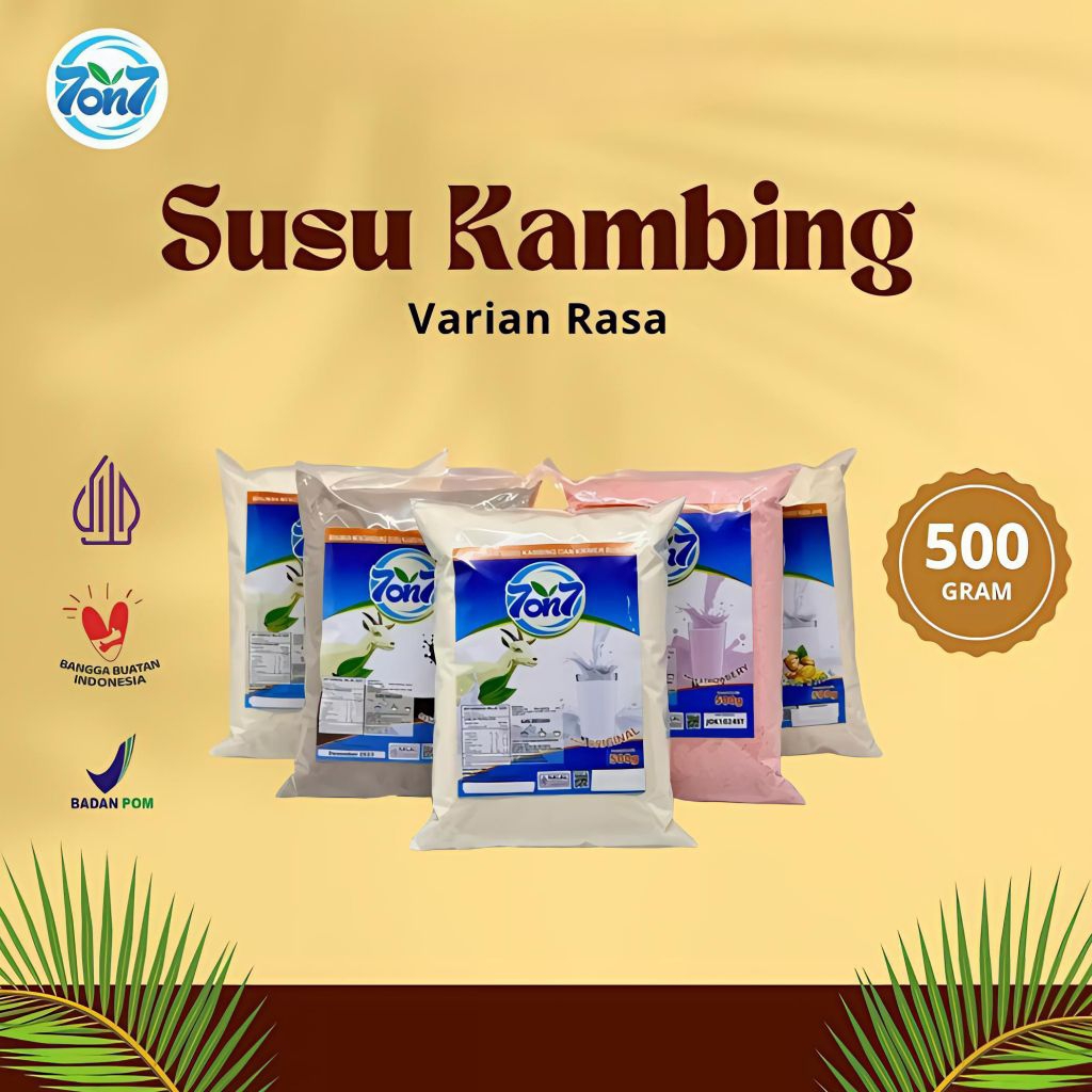 

Susu Kambing Etawa Bubuk 500g 7on7 Penggemuk Stamina Asi