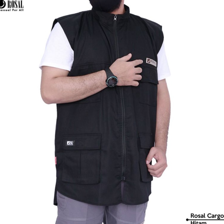 KODE C38X Rosal Cargo Rompi Sholat Rompi Tactical Outdoor Rosal Rompi Cargo Jumbo Big Size M  XXXL X