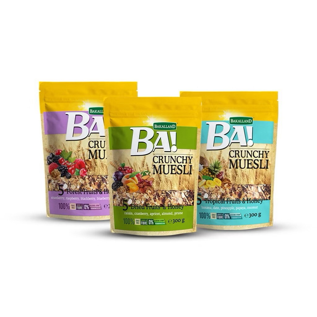 

Bakalland Ba! Crunchy Muesli 300 gr