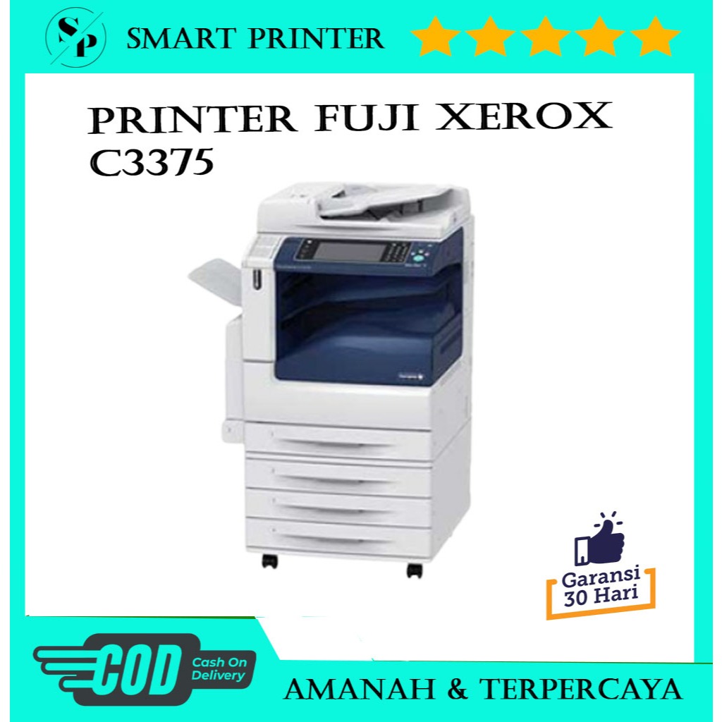 Printer Fuji Xerox Apeosport-V C3375 Full Color Multifungsi Bisa Ukuran Kertas A3+ BERGARANSI