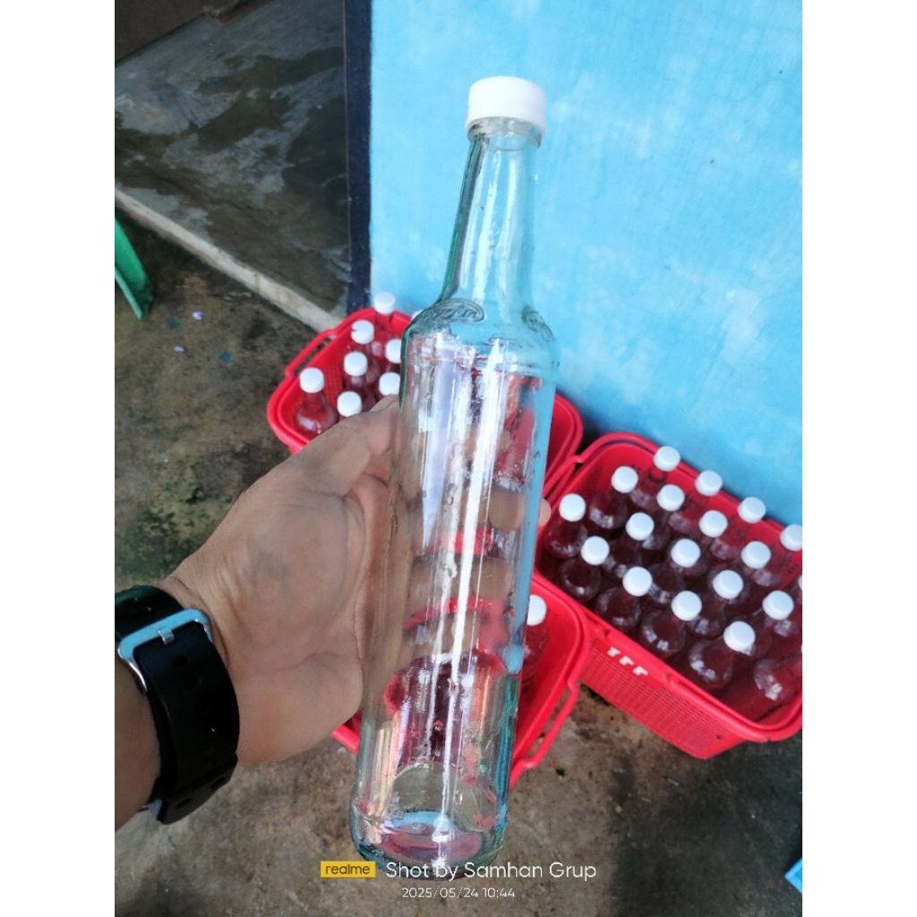 botol marjan tutup putih