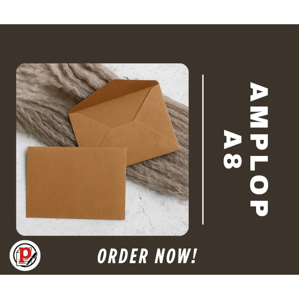 

AMPLOP A8/6 x 8 /AMPLOP VINTAGE / AMPLOP / KRAF / AMPLOP
