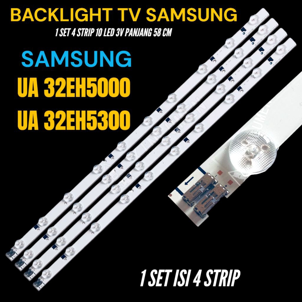 BACKLIGHT TV LED SAMSUNG 32 INCH UA-32EH5000- UA-32EH5300 BACKLIGHT TV 32 INCH