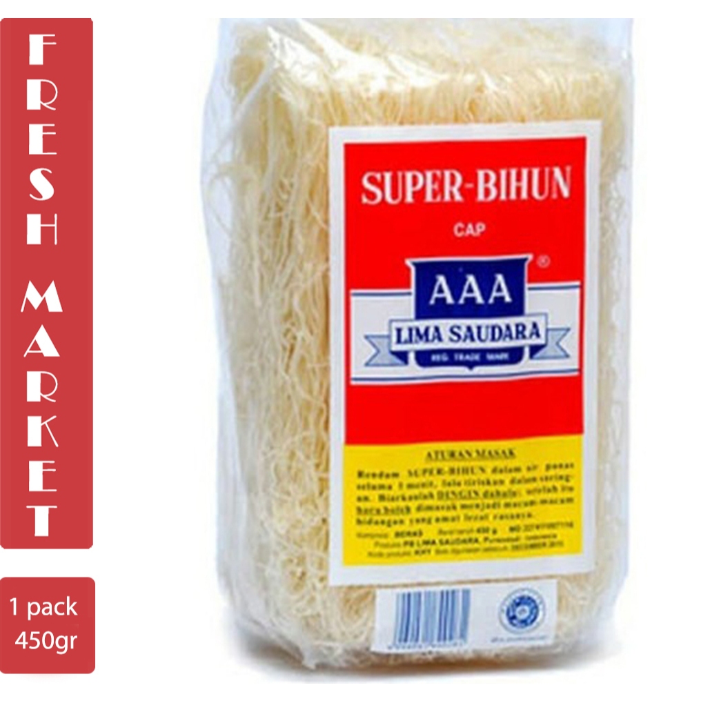 

Bihun AAA 450 Gram: Authentic Indonesian Rice Noodles