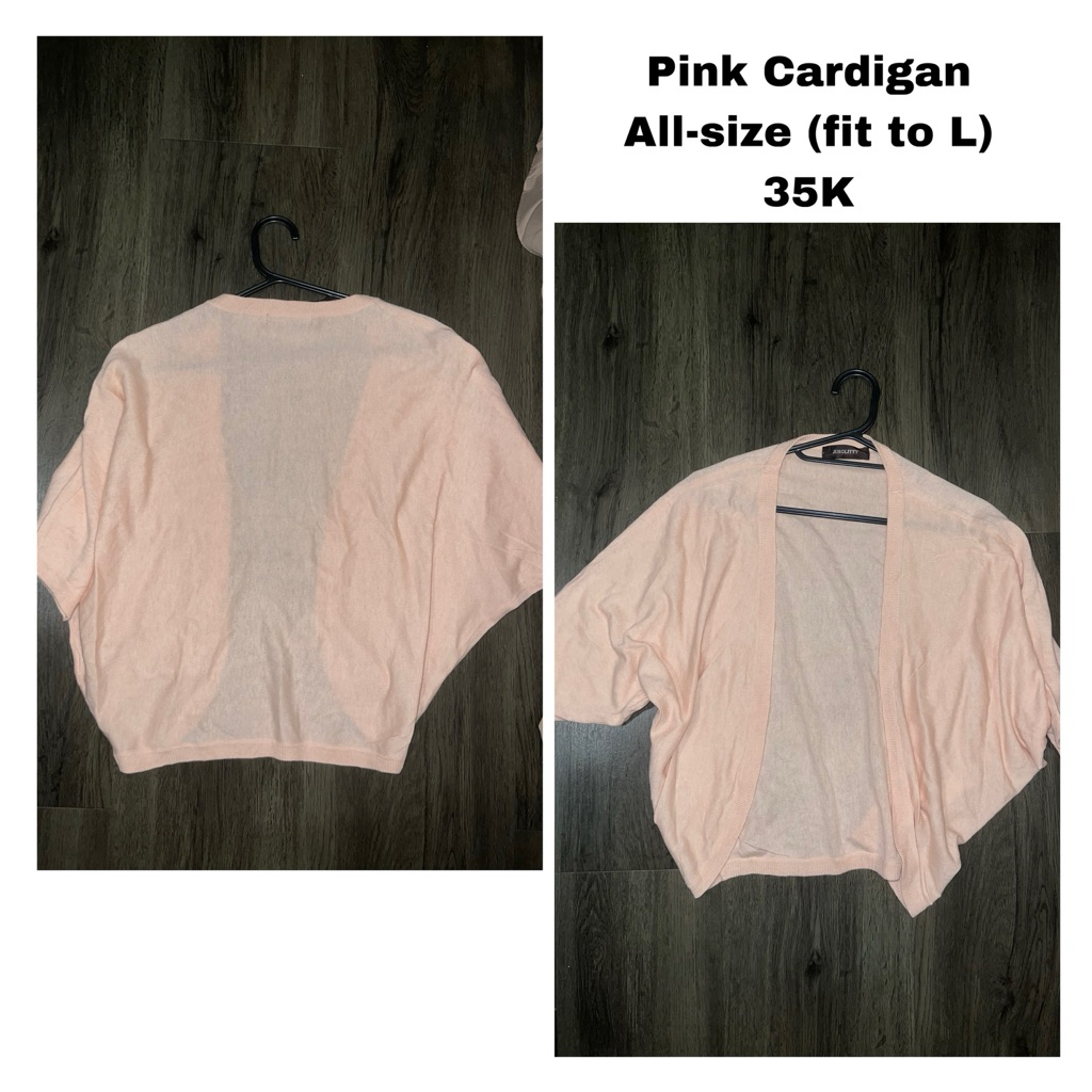 Cardigan pink