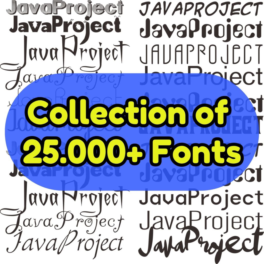 Kumpulan Font Terbaik – 25.000+ Font Premium (OTF & TTF)