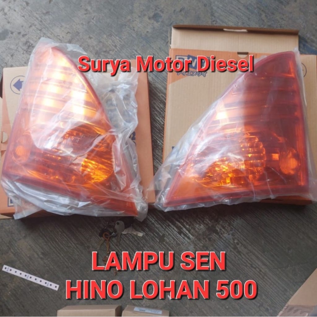 LAMPU SEN DEPAN HINO LOHAN 500 SET KIRI KANAN