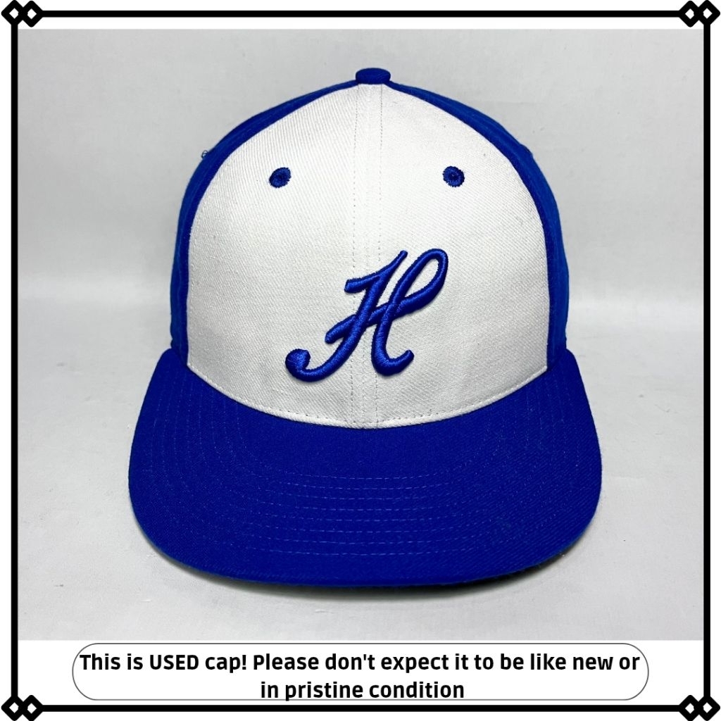 topi baseball inisial huruf builtup original second richardson fitted