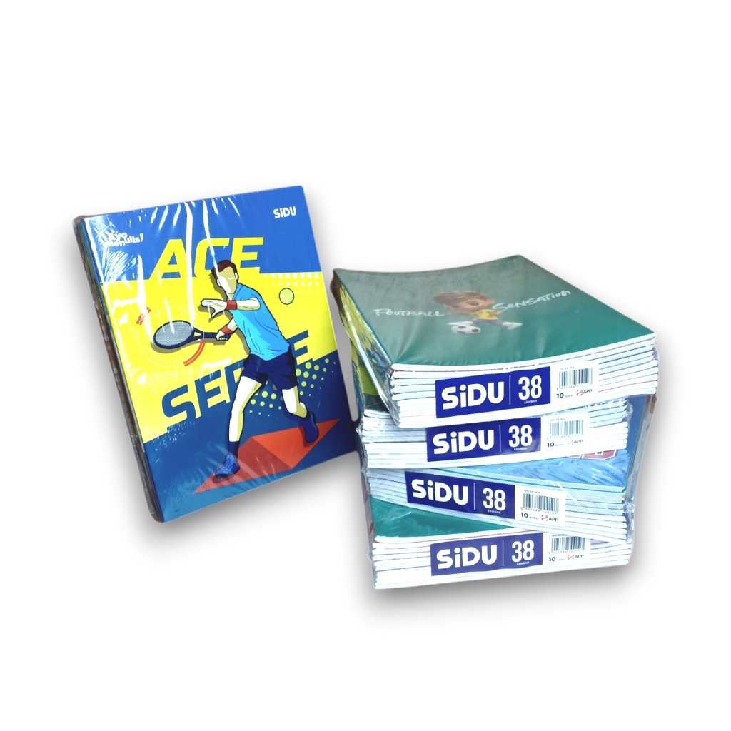 

Promo Buku Tulis Sinar Dunia 38 Lembar Buku Sekolah SIDU 1 pack isi 10 Buku