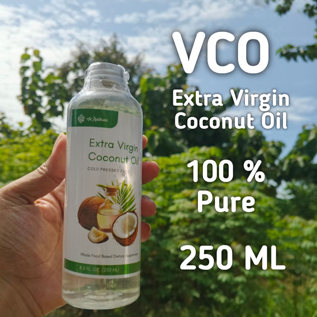 

VCO, ekstrak virgin coconut oil, isi 250 ML