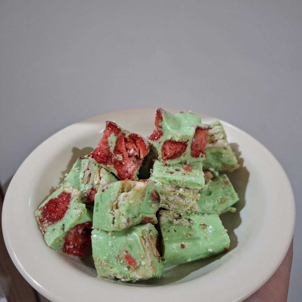 

PO - Homemade Milk Nougat Candy Permen Marshmallow, Permen Nougat, Cemilan Enak Buatan Rumah, Nyemil, Niu Zha Tang