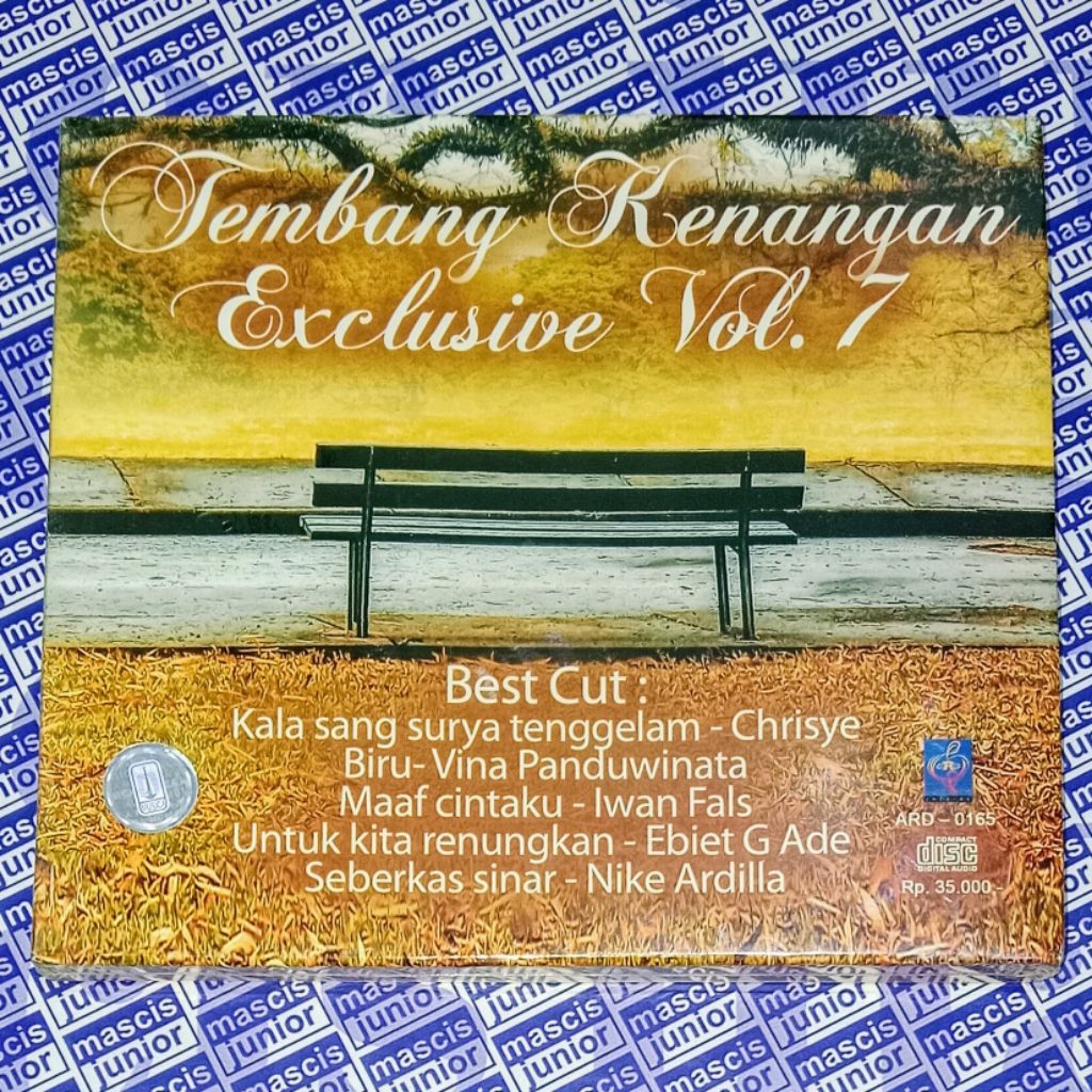 CD Tembang Kenangan Exclusive Vol. 7 ft. Chrisye Vina Panduwinata Iwan Fals Ebiet G Ade Nike Ardilla