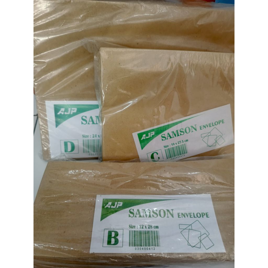 

{ Harga ECER } AMPLOP COKLAT AJP SAMSON / AMPLOP UANG / AMPLOP SURAT