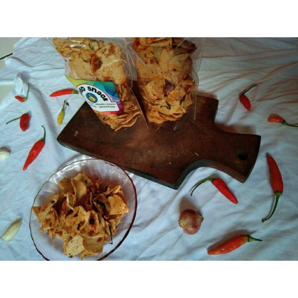 

basreng kering extra chili oil