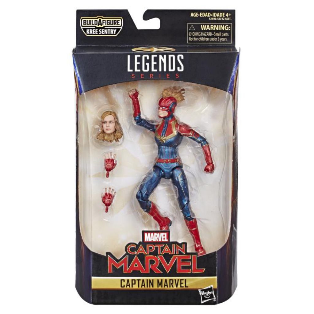 HASBRO MARVEL LEGENDS CAPTAIN MARVEL ACTION FIGURE ORIGINAL