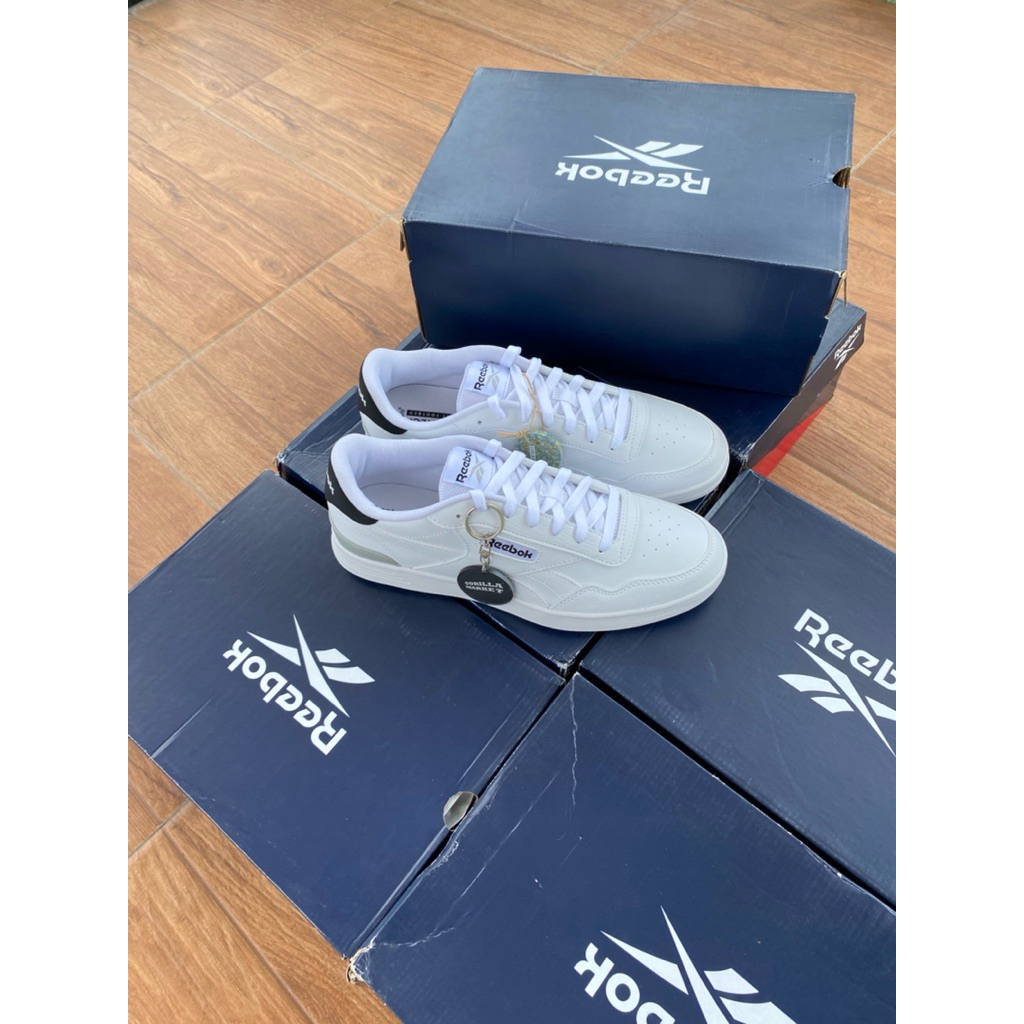 Reebok Court Advance full White black