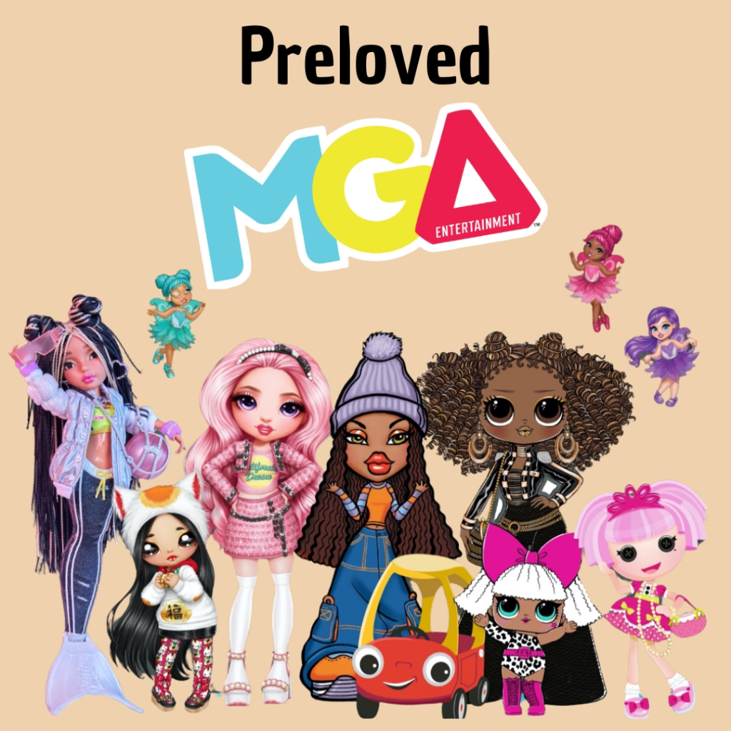MGA dolls by MGA Entertainment // rainbow high // lalaloopsy // Bratz // Na Na Na Surprise // LoL
