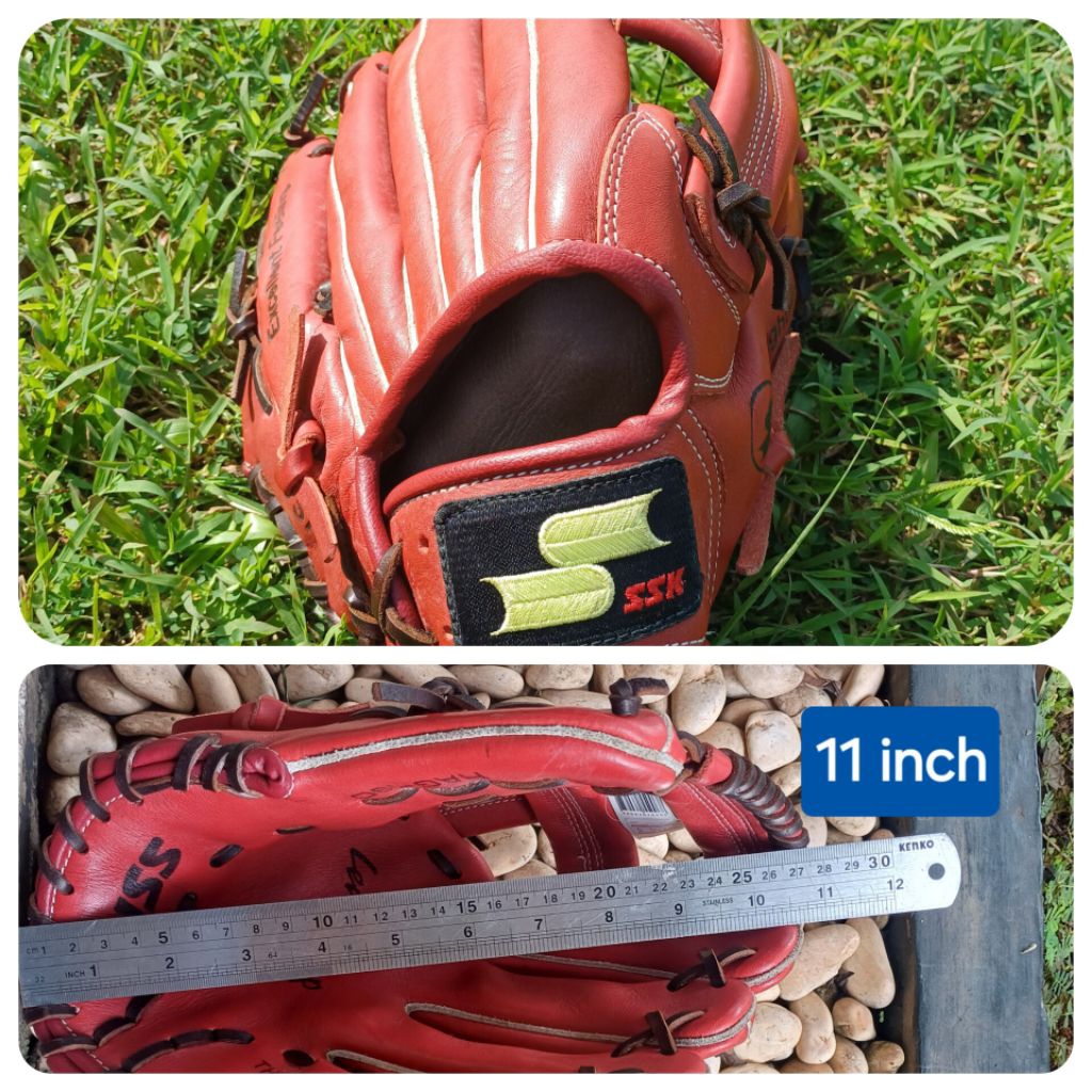Glove Baseball PRELOVED Glove Softball Glove Slowpitch SSK 11 Inch Sarung Tangan Baseball Softball