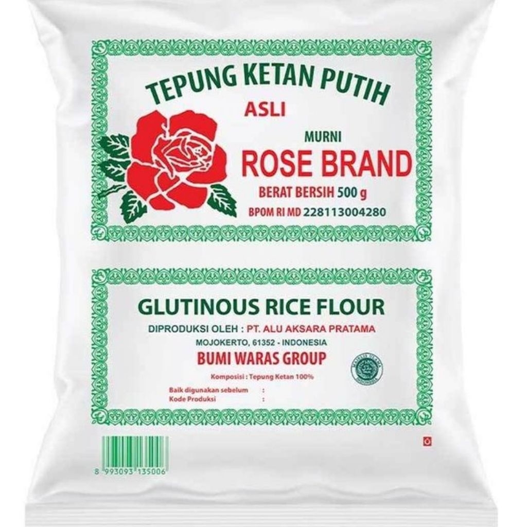 

Tepung ketan putih,Tepung ketan,tepung ketan rose brand