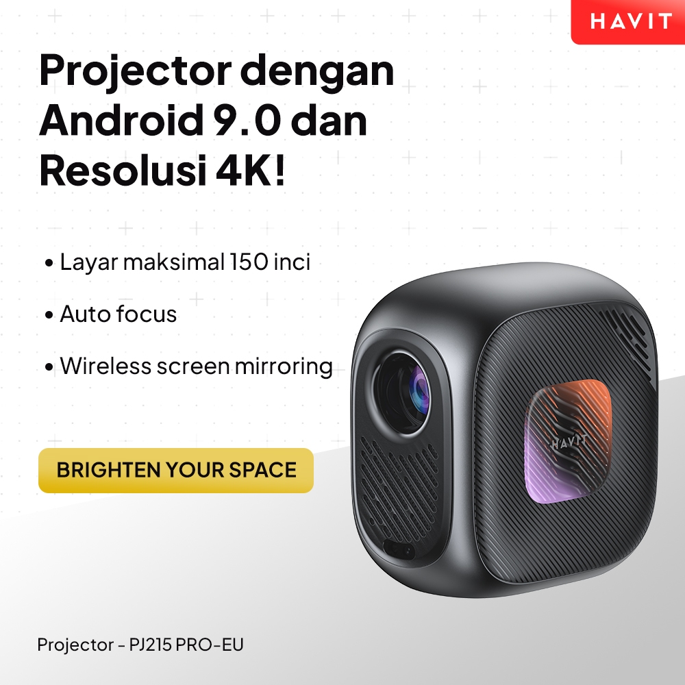 SINTECHSTORE | proyektor mini portable hp | smart proyektor - Smart Life PJ215 Android HD