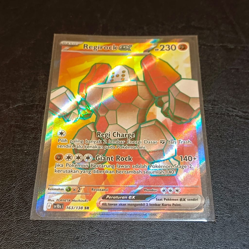 TCG Pokemon Regirock SR